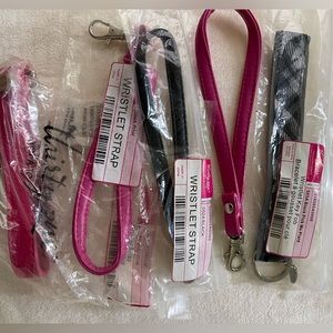 Thirty-one Lot of wristlet straps and keychain strap